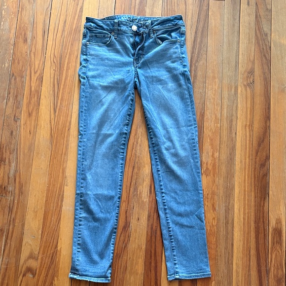 American Eagle Outfitters Denim - American Eagle Outfitters Blue Skinny Jeans